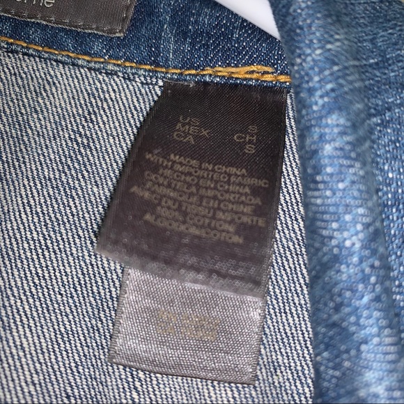 Liz Claiborne Denim Button Up Jacket Size S - Picture 5 of 7